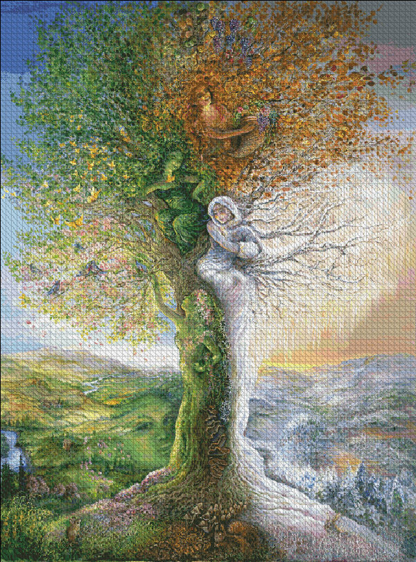 Tree of Four Seasons [WALL125357]